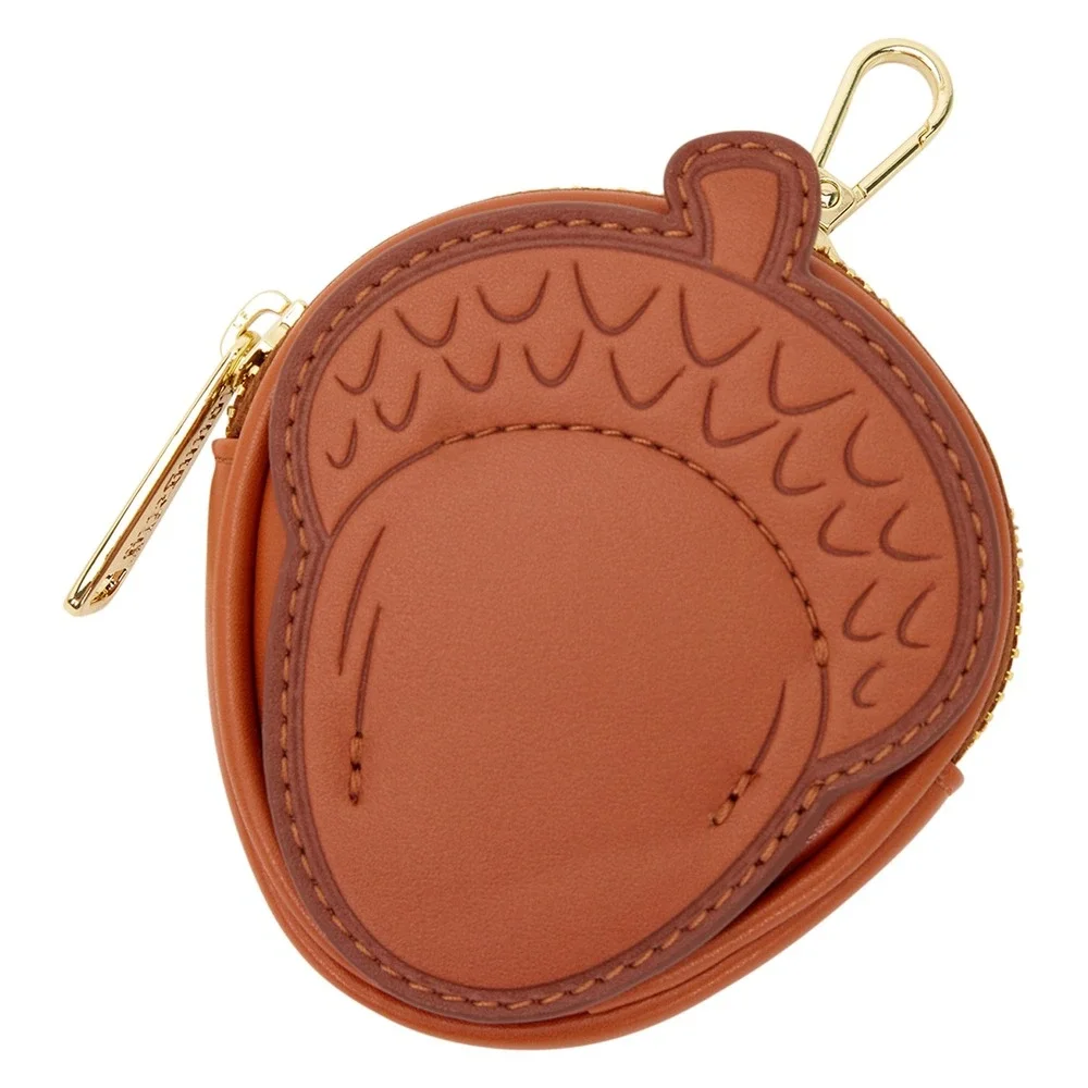 Loungefly Disney Chip n Dale Acorn Crossbody Bag Corduroy Brown WDTB3505 NEW